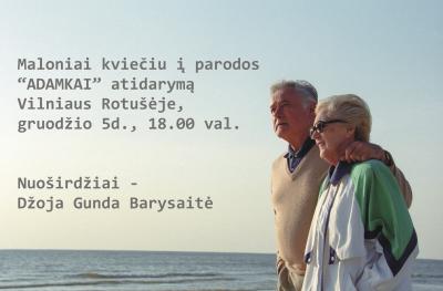 Fotografijų paroda „ADAMKAI“
