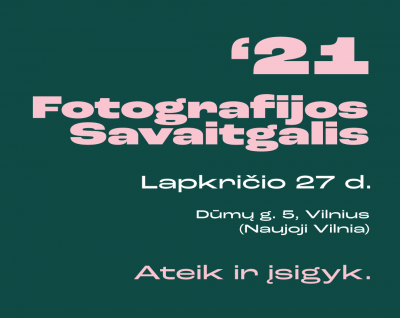 Pirmą kartą vyksiantis „Fotografijos savaitgalis“ kvies įsigyti fotografijų atspaudus bei susipažinti su jų autoriais